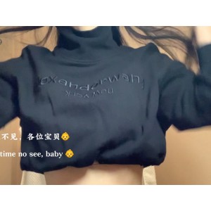 推特xiaowunv黑色卫衣热舞1V1.1G御姐天花板