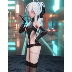 弱音B站绝美MMD合集9部2.22G超清